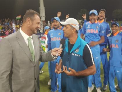 icc under 19 world cup final bcci announces prize money for rahul dravid and indian team | ICC U-19 वर्ल्ड कप: बीसीसीआई ने की इनामों की घोषणा, कोच द्रविड़ सहित खिलाड़ियों को मिलेंगे इतने पैसे