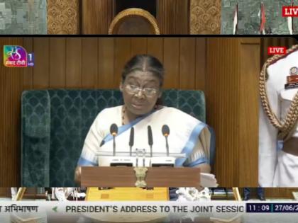 President Droupadi Murmu Speech What is special in President Murmu address in the joint session of Parliament? Read the main points | President Droupadi Murmu Speech: संसद के संयुक्त सत्र में राष्ट्रपति मुर्मू के अभिभाषण में क्या खास? पढ़ें मुख्य बातें President Droupadi Murmu Speech What is special in President Murmu address in the joint session of Parliament? Read the main points | President Droupadi Murmu Speech: संसद के संयुक्त सत्र में राष्ट्रपति मुर्मू के अभिभाषण में क्या खास? पढ़ें मुख्य बातें