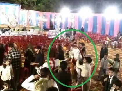 WATCH Sheopur MP 26-year-old groom Pradeep Jat arrived wedding procession fell from mare died video viral | WATCH: घोड़ी पर सवार होकर दुल्हन के द्वार पर पहुंचे दूल्हा प्रदीप जाट?, घोड़ी पर ही आया अटैक और, वीडियो वायरल WATCH Sheopur MP 26-year-old groom Pradeep Jat arrived wedding procession fell from mare died video viral | WATCH: घोड़ी पर सवार होकर दुल्हन के द्वार पर पहुंचे दूल्हा प्रदीप जाट?, घोड़ी पर ही आया अटैक और, वीडियो वायरल