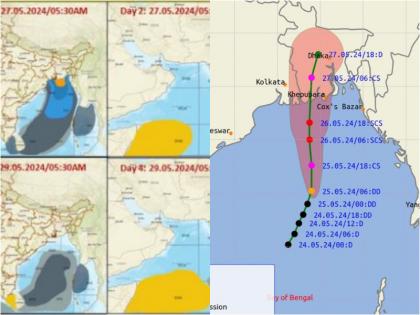 'Remal' cyclone expected over Bay of Bengal IMD on high alert regarding rain and strong winds | बंगाल की खाड़ी पर 'रेमल' चक्रवात आने की उम्मीद, IMD का बारिश और तीव्र हवा को लेकर हाई अलर्ट!