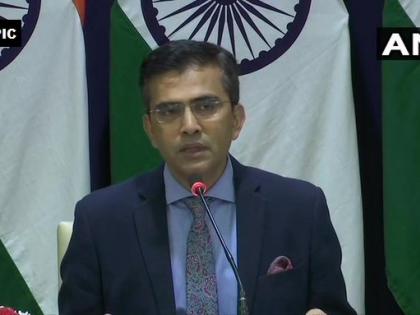 MEA on a query on comments made by the Chinese Spokesperson on J&K issue: Jammu&Kashmir Reorganization Bill 2019 | अनुच्छेद 370ः भारत ने चीन से कहा- हम अन्य देशों के आंतरिक मामलों पर टिप्पणी नहीं करते, इसका ध्यान रखा जाए