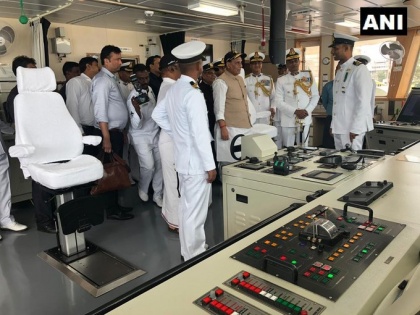 Launch of patrol vessel 'Varaha', increase in strength of Indian Coast Guard | गश्ती जहाज ‘वराह’ का जलावतरण, भारतीय तटरक्षक बल की ताकत में और इजाफा