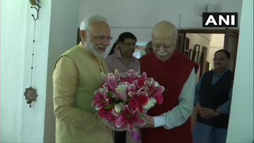 PM Modi went to Advani's house, said- never compromised on basic ideology | आडवाणी के घर गए पीएम मोदी, कहा-बुनियादी विचारधारा से कभी कोई समझौता नहीं किया PM Modi went to Advani's house, said- never compromised on basic ideology | आडवाणी के घर गए पीएम मोदी, कहा-बुनियादी विचारधारा से कभी कोई समझौता नहीं किया