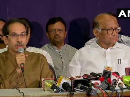 NCP Chief Sharad Pawar to act on Ajit Pawar, know 10 big things of NCP-Shiv Sena press conference | अजित पवार पर कार्रवाई करेंगे NCP चीफ शरद पवार, जानें एनसीपी-शिवसेना प्रेस कॉन्फ्रेंस की 10 बड़ी बातें NCP Chief Sharad Pawar to act on Ajit Pawar, know 10 big things of NCP-Shiv Sena press conference | अजित पवार पर कार्रवाई करेंगे NCP चीफ शरद पवार, जानें एनसीपी-शिवसेना प्रेस कॉन्फ्रेंस की 10 बड़ी बातें