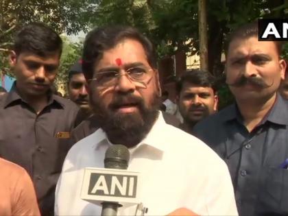 Eknath Shinde, Shiv Sena: We've given the letter of support of 162 MLAs to Guv. | शिवसेना नेता एकनाथ शिंदे ने कहा, हमारे पास 162 विधायकों का समर्थन, देवेंद्र फड़नवीस इस्तीफा दें