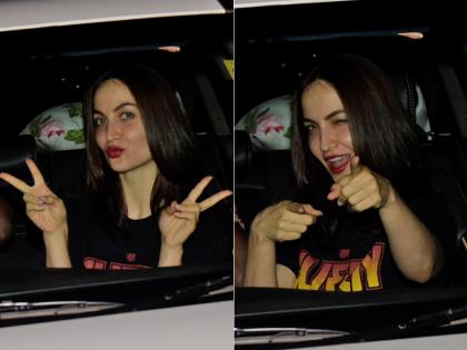 एली अवराम का बेहद कूल लुक हुआ बांद्रा में स्पॉट, देखें तस्वीरें