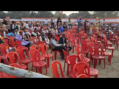 up election hundreds-of-seats-empty-during-pm-s-address-to-booth-workers-in-varanasi | यूपी चुनाव: PM नरेंद्र मोदी के कार्यक्रम में खाली दिखीं सैकड़ों कुर्सियां, बूथ कार्यकर्ताओं को देने वाले थे जीत का मंत्र