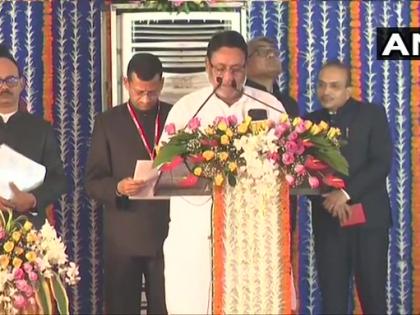 Maharashtra Cabinet: 14 NCP, 12 Shiv Sena and 10 Congress Ministers took oath, Ajit Pawar and Aditya Thackeray | महाराष्ट्र मंत्रिमंडलः एनसीपी के 14, शिवसेना के 12 और कांग्रेस के 10 मंत्रियों ने ली शपथ, अजित पवार व आदित्य ठाकरे शामिल Maharashtra Cabinet: 14 NCP, 12 Shiv Sena and 10 Congress Ministers took oath, Ajit Pawar and Aditya Thackeray | महाराष्ट्र मंत्रिमंडलः एनसीपी के 14, शिवसेना के 12 और कांग्रेस के 10 मंत्रियों ने ली शपथ, अजित पवार व आदित्य ठाकरे शामिल