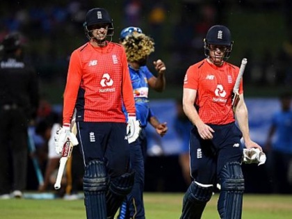 England beat Sri Lanka by 18 run in rain marred 4th ODI to win Series | इंग्लैंड का जोरदार प्रदर्शन जारी, चौथे वनडे में जीत के साथ श्रीलंका के खिलाफ वनडे सीरीज पर कब्जा