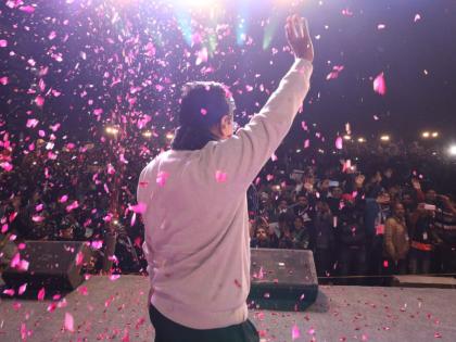 Delhi election 2020: Republic TV- Jan Ki Baat Exit Polls AAP wins 48-61 seats, bjp 9 to 21 seats | Republic TV- Jan Ki Baat Exit Polls: AAP को प्रचंड बहुमत, बीजेपी को 9 से 21 सीटें, कांग्रेस जीरो