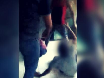 UP Video of Divyang camp where the caretaker is beating child goes viral video | उत्तर प्रदेश: सरकारी कैम्प में विकलांग बच्चे की बेरहमी से पिटाई, वीडियो हुआ वायरल