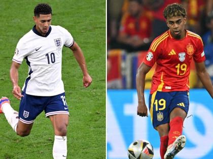 Euro 2024 Final Date, time, where watch England vs Spain Sunday July 14 kick-off 8pm UK time 9pm local time in Germany Berlin Olympiastadion capacity 71000 | Euro 2024 Final: कौन मारेगा बाजी, 58 साल के खिताबी सूखे को खत्म करेगा इंग्लैंड, स्पेन दीवार को तोड़ना आसान नहीं, जानें कहां देखें लाइव मैच Euro 2024 Final Date, time, where watch England vs Spain Sunday July 14 kick-off 8pm UK time 9pm local time in Germany Berlin Olympiastadion capacity 71000 | Euro 2024 Final: कौन मारेगा बाजी, 58 साल के खिताबी सूखे को खत्म करेगा इंग्लैंड, स्पेन दीवार को तोड़ना आसान नहीं, जानें कहां देखें लाइव मैच