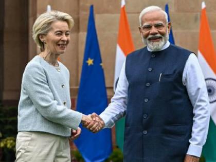 India-EU Mother of All Deals today from defence to labour mobility trade agreement will be historic | भारत-EU की 'मदर ऑफ ऑल डील' आज, रक्षा से लेकर श्रमिक गतिशीलता तक..., ऐतिहासिक होगा व्यापार समझौता India-EU Mother of All Deals today from defence to labour mobility trade agreement will be historic | भारत-EU की 'मदर ऑफ ऑल डील' आज, रक्षा से लेकर श्रमिक गतिशीलता तक..., ऐतिहासिक होगा व्यापार समझौता