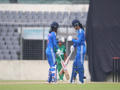 A convincing 7-wicket win in the first T20I over Bangladesh and India | भारत की महिला क्रिकेट टीम ने बांग्लादेश को 7 विकेट से हराया, सीरीज में 1-0 से बढ़त बनाई