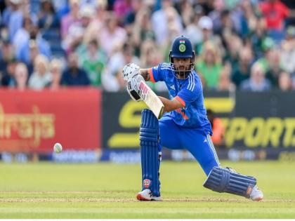 IND vs IRE India gave Ireland a target of 186 runs Rinku Singh showed strength Gaikwad's half-century | IND vs IRE: भारत ने आयरलैंड को दिया 186 रनों का लक्ष्य, रिंकू सिंह ने दिखाया दम, आखिरी के दो ओवरों में भारत ने 42 रन बनाए