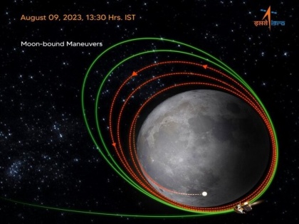 Chandrayaan-3 reached closer to the Moon now just 1437 km away ISRO gave information | चंद्रमा के और करीब पहुंचा चंद्रयान-3, अब बस 1437 किलोमीटर दूर, इसरो ने दी जानकारी