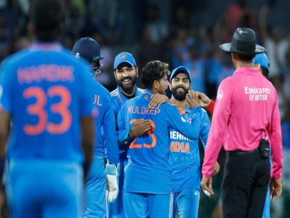IND vs PAK: India defeated Pakistan by 228 runs in the Super Four match of Asia Cup, Kuldeep Yadav took 5 wickets. | IND vs PAK: एशिया कप के सुपर फोर मुकाबले में भारत ने पाकिस्तान को 228 रनों से रौंदा, कुलदीप यादव ने लिए 5 विकेट