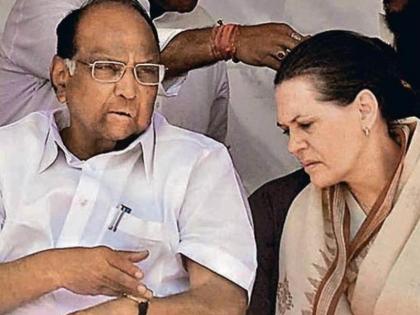 Maharashtra Assembly Elections 2019: Seats will be discussed between Sonia Gandhi and Sharad Pawar | महाराष्ट्र विधानसभा चुनाव 2019: सीटों को लेकर आघाड़ी में खींचतान, सोनिया गांधी और शरद पवार के बीच होगी चर्चा Maharashtra Assembly Elections 2019: Seats will be discussed between Sonia Gandhi and Sharad Pawar | महाराष्ट्र विधानसभा चुनाव 2019: सीटों को लेकर आघाड़ी में खींचतान, सोनिया गांधी और शरद पवार के बीच होगी चर्चा