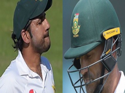 Sarfraz Ahmed, Faf du Plessis becomes first captains in test history to record a pair in same match | SA vs PAK: इन दो कप्तानों ने मिलकर मैच की चारों पारियों में बनाए जीरो रन, टेस्ट इतिहास में पहली बार बना ये 'अनचाहा' रिकॉर्ड