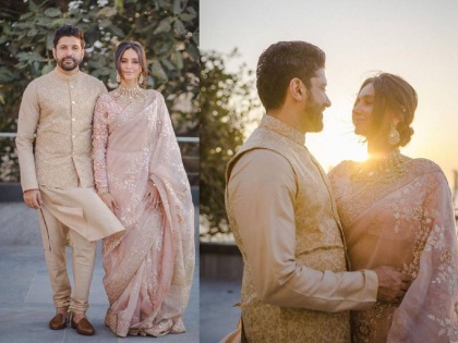 Farhan Akhtar and Shibani Dandekar Share Pictures From Their Civil Wedding | फरहान अख्तर-शिबानी दांडेकर ने की सिविल वेडिंग, सोशल मीडिया पर वायरल हो रहीं तस्वीरें