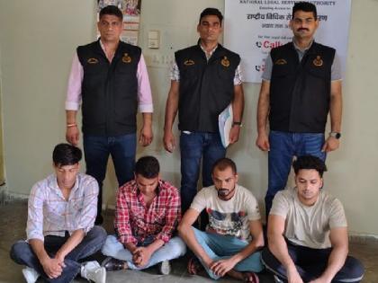 Faridabad people were threatened by firing bullets on their car then they demanded Rs. 5 lakhs four arrested | Haryana: कार पर चलाई गोली, फिर मांगी 5 लाख की रंगदारी; फरीदाबाद में 4 गिरफ्तार