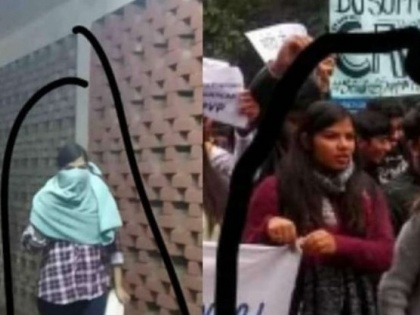 JNU violence: ABVP member is masked woman seen attacking students in the video, after 10 days, the organization considered its activist | JNU हिंसा मामले में आरोपी छात्रा के बारे में AVBP ने दिया ये बयान