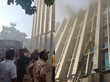 Mumbai: fire in ESIC Kamgar Hospital in Andheri, rescue operations | मुंबई: अंधेरी के ईएसआईसी कामगार हॉस्पिटल में भीषण आग से 6 की मौत, रेस्क्यू ऑपरेशन जारी
