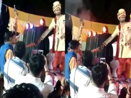 Bride video of celebratory firing during wedding goes viral | 'बंदूकबाज दुल्हन' का वीडियो वायरल, अपनी शादी में गोली चलाती आई नजर, पुलिस ने दर्ज किया मामला