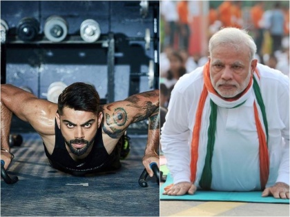 Challenge Accepted, Virat! tweets PM Narendra Modi on Virat Kohli fitness challenge | विराट कोहली के फिटनेस चैलेंज को पीएम मोदी ने स्वीकारा, बोले- 'Challenge Accepted, Virat!'