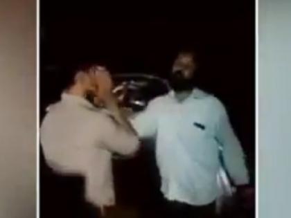 viral video truth andhra pradesh forest officer beaten by goons | ये है खाकी वर्दी वाले की पिटाई के वायरल वीडियो का सच