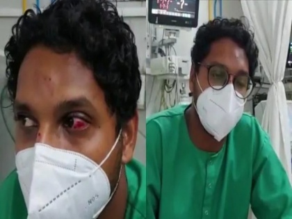 doctor attacked for asking covid patient to wear oxygen maski in maharastra | महाराष्ट्र में रोगी को ऑक्सीजन मास्क लगाना कहना डॉक्टर को पड़ा भारी, स्लाइन स्टैंड उठाकर सिर पर मारा, पुलिस ने दर्ज किया मामला