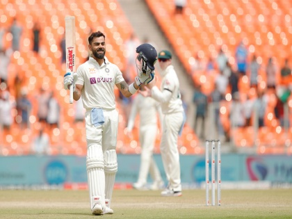 IND Vs AUS Virat Kohli scored a century in Test of 3 years and 3 months, surpassed Allan Border | IND Vs AUS: विराट कोहली ने 3 साल और 3 महीने के बाद टेस्ट में जड़ा शतक, एलन बॉर्डर से आगे निकले
