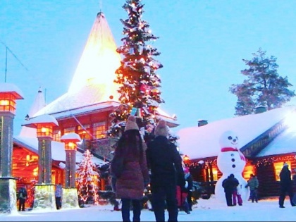 Christmas Special: this christmas must visit santa- claus village | क्रिसमस स्पेशल: इस क्रिसमस करें सेंटा क्लॉज विलेज की सैर, रेडियर की सवारी और आइस पार्क का लें मजा