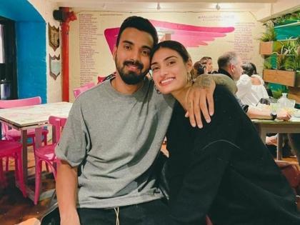 kl rahul expresses his love on athiya shetty birthday after a spectacular win over Scotland | स्कॉटलैंड पर शानदार जीत के बाद अथिया शेट्टी के जन्मदिन पर केएल राहुल ने किया अपने प्यार का इजहार, शेयर की क्यूट तस्वीरें