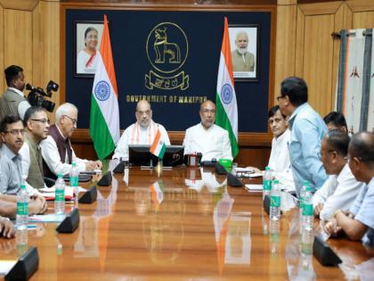 Amit Shah holds meeting with social organizations and officials to establish peace in Manipur | मणिपुर में शांति स्थापित करने के लिए अमित शाह ने सामाजिक संगठनों और अधिकारियों के साथ बैठक की, सैन्य अधिकारियों से भी मिलेंगे
