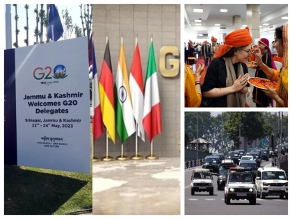 G-20 Summit: 60 representatives of G-20 countries reached Srinagar amid tight security and security | G-20 Summit: कड़ी सुरक्षा और चाक चौबंद के बीच जी-20 देशों के 60 प्रतिनिधि पहुंचे श्रीनगर