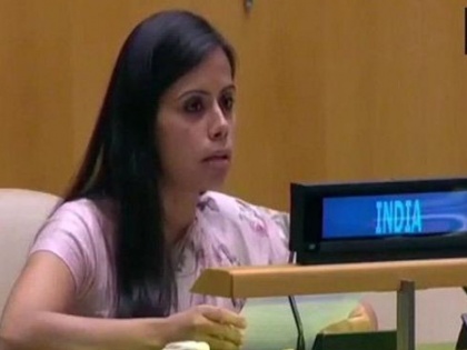 UNGA: Eenam Gambhir, India's First Secy in Permanent Mission of India to UN reply to pakistan | UNGA:भारत ने 'राइट टू रिप्लाई' का प्रयोग कर पाकिस्तान को दिया ये करारा जवाब