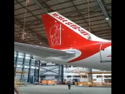 Air India pays tribute to Mahatma Gandhi painting his portrait on the tail of an Airbus A320 aircraft | गांधी जयंती: एयर इंडिया ने ऐसे किया बापू को याद, इस दिल्ली-मुंबई फ्लाइट पर दिखेगा बदला-बदला नजारा