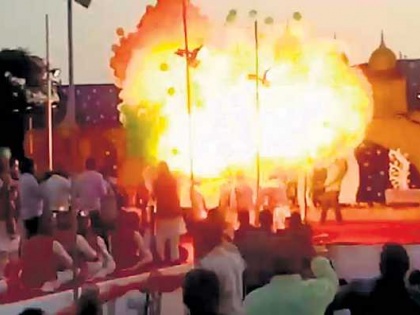 West Bengal: Gas Balloon blast in CRPF camp, 25 injured | CRPF कैम्प में फटा गैस का गुब्बारा, 14 बच्चों समेत 27 लोग घायल