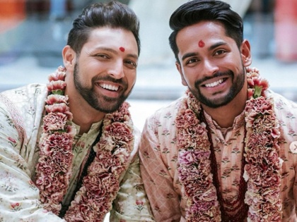 First child of gay couple Aditya Madiraju and Amit Shah by ivf who married in 2019 | हिंदू रीति-रिवाजों से 2019 में गे कपल ने यूएस में की थी शादी, अब IVF के जरिए पहले बच्चे का होने वाला है जन्म