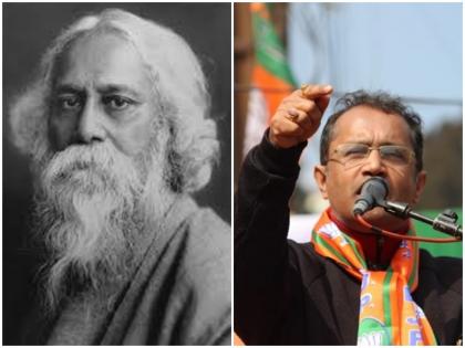 BJP leader accused tmc saying if Rabindranath Tagore birth anniversary celebrated west bengal plains why not Nepalese poet Bhanu Bhakta Acharya | BJP नेता ने लगाया ममता सरकार पर भेदभाव का आरोप, कहा अगर मैदानी इलाकों में रवींद्रनाथ टैगोर की मनाई जाती है जयंती तो नेपाली कवि की क्यों नहीं?