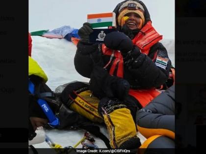 who is Geeta Samota 8849 m tall mountain Becomes 1st Paramilitary Force CISF Personnel To Climb Mount Everest see video watch | कौन हैं गीता सामोता?, 56 साल के इतिहास में दुनिया की सबसे ऊंची चोटी माउंट एवरेस्ट फतह करने वाली सीआईएसएफ की पहली कर्मी
