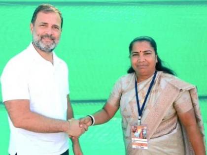 Lok Sabha Election Results 2024 Congress upset BJP clean sweep in Gujarat Geniben Thakor wins from Banaskantha | Lok Sabha Election Results 2024: गुजरात में बीजेपी के क्लीन स्वीप पर कांग्रेस ने फेरा पानी, बनासकांठा से गेनीबेन ठाकोर जीत की ओर Lok Sabha Election Results 2024 Congress upset BJP clean sweep in Gujarat Geniben Thakor wins from Banaskantha | Lok Sabha Election Results 2024: गुजरात में बीजेपी के क्लीन स्वीप पर कांग्रेस ने फेरा पानी, बनासकांठा से गेनीबेन ठाकोर जीत की ओर