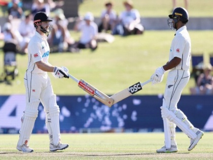 NZ vs SA New Zealand strong with centuries from Williamson and Rachin Ravindra scored 258 | NZ vs SA: विलियमसन और रचिन रविंद्र के शतक से न्यूजीलैंड मजबूत, पहले दिन दो विकेट पर 258 रन बनाए