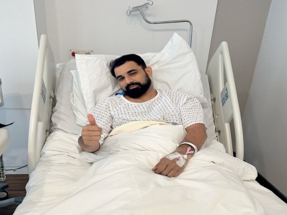 Mohammed Shami Surgery operation achilles tendon Will not be able to play IPL | Mohammed Shami: मोहम्मद शमी की सफल सर्जरी हुई, अस्पताल के बेड से सामने आई तस्वीरें, आईपीएल नहीं खेल पाएंगे तेज गेंदबाज