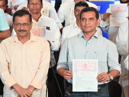 Goa Election 2022: AAP candidates signs affidavits, Arvind kejriwal says now voter can file case if trust breached | Goa Election 2022: अरविंद केजरीवाल ने गोवा में 'आप' उम्मीदवारों से साइन कराया एफिडेविट, बोले- भरोसा टूटा तो लोग करा सकेंगे FIR