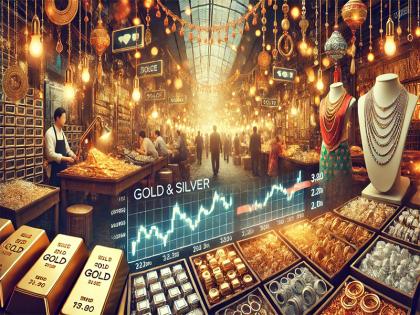 Gold and silver prices fall, know today's latest rates | सोने-चांदी के भाव में गिरावट जानिए आज के ताजा रेट Gold and silver prices fall, know today's latest rates | सोने-चांदी के भाव में गिरावट जानिए आज के ताजा रेट