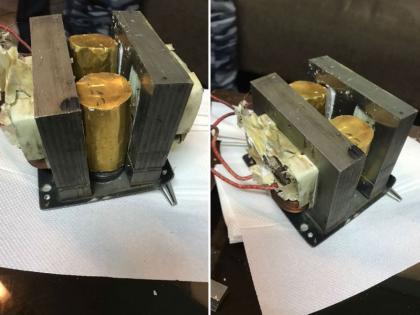 IGI Airport gold cylindrical bars concealed in transformer of Microwave | जहाज यात्री ऐसी जगह छिपा कर ले जा रहे थे सोना, जानकर दंग रह जाएंगे IGI Airport gold cylindrical bars concealed in transformer of Microwave | जहाज यात्री ऐसी जगह छिपा कर ले जा रहे थे सोना, जानकर दंग रह जाएंगे