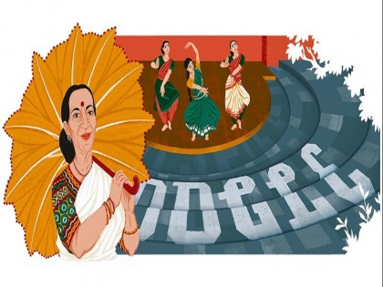 google doodle today celebrates indian classical dancer mrinalini sarabhai birth anniversary | भारतीय क्लासिकल डांसर मृणालिनी साराभाई की 100वीं जयंती पर गूगल ने बनाया डूडल