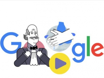 Google Doodle Recognizing Ignaz Semmelweis and handwashing 20 march 2020 | गूगल ने डूडल के जरिए हाथ धोना सिखाने वाले डॉक्टर को किया याद, वीडियो के जरिए बताया सही तरीका